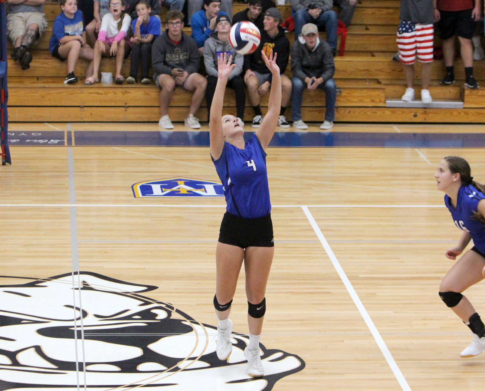 Eau Claire Regis at McDonell volleyball 9-12-19